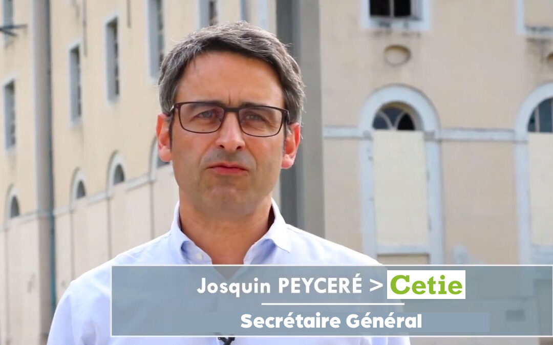 Interviu Josquin Peyceré, Secretar General CETIE